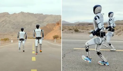 人形机器人在中国沙漠竞速，Robot Era的Star1展现卓越性能