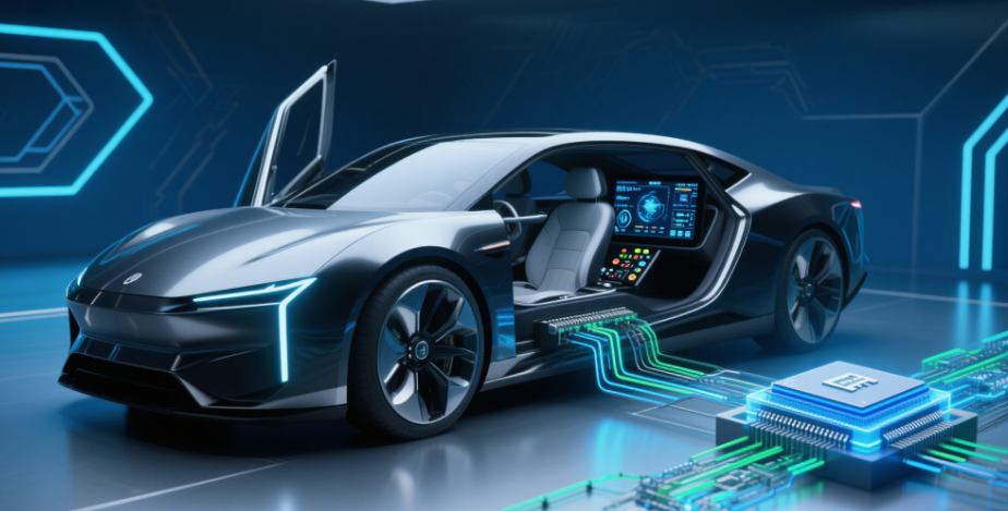 中国汽车芯片产业创新战略联盟携千款成果亮相2025上海车展