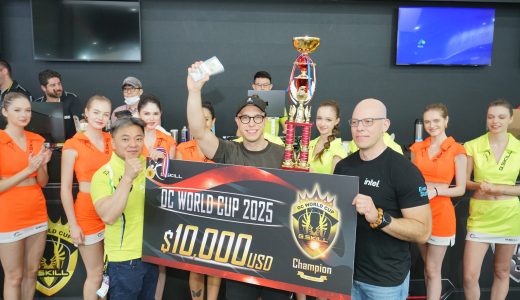 芝奇第9届世界杯超频大赛由德国的超频大神CENS蝉联总冠军  实力再创巅峰！