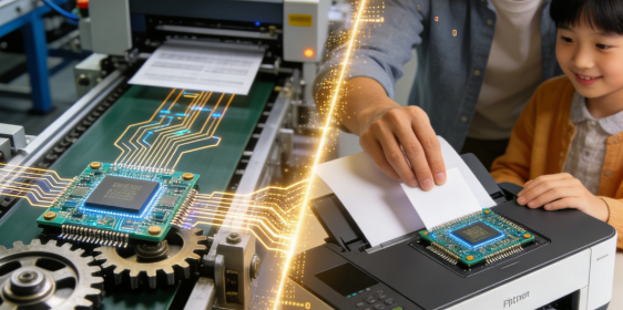 打印机芯片业务在工业、消费两大细分市场均呈现增长，企业正通过提升芯片集成度与功能实现产品升级