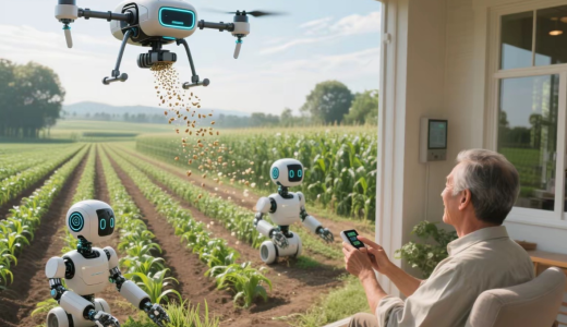 中央一号文件首提无人机机器人，“新农具”重塑中国农业未来